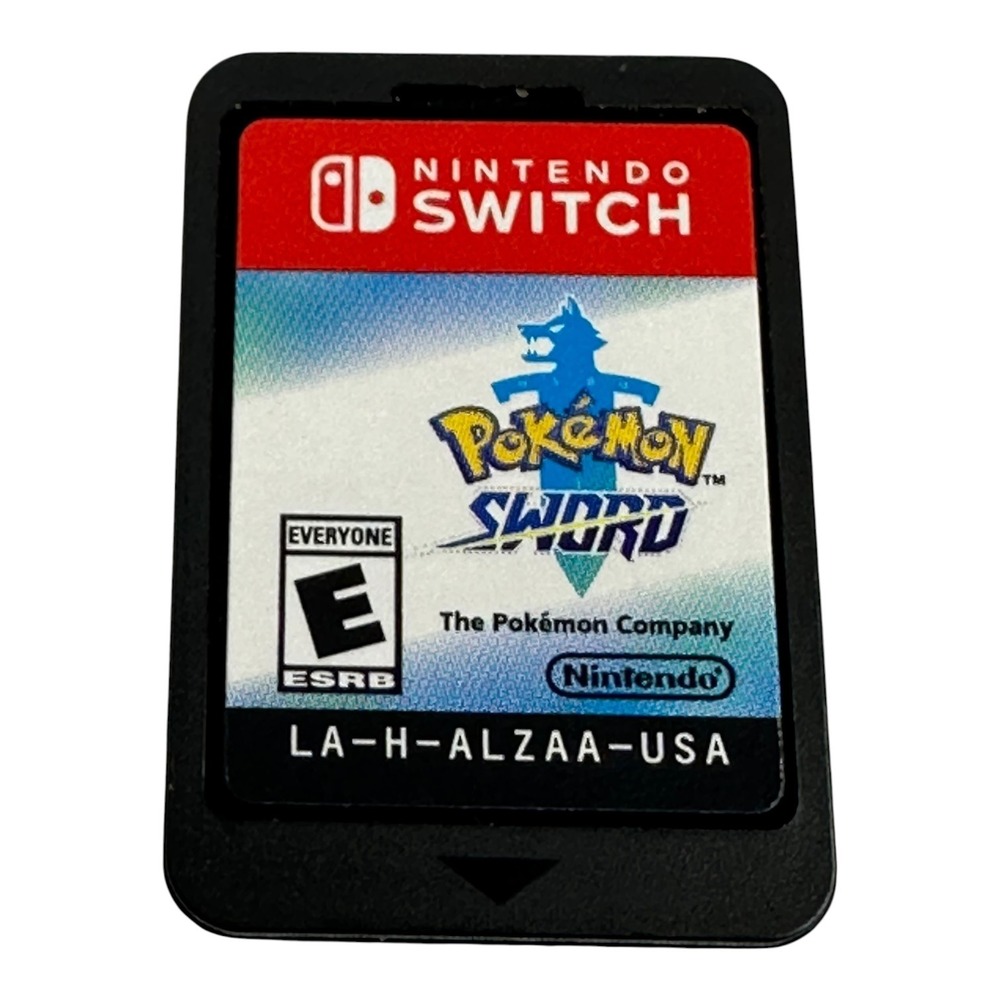 Pokemon Sword Nintendo Switch Game Card LA-H-ALZAA-USA Galar Region RPG